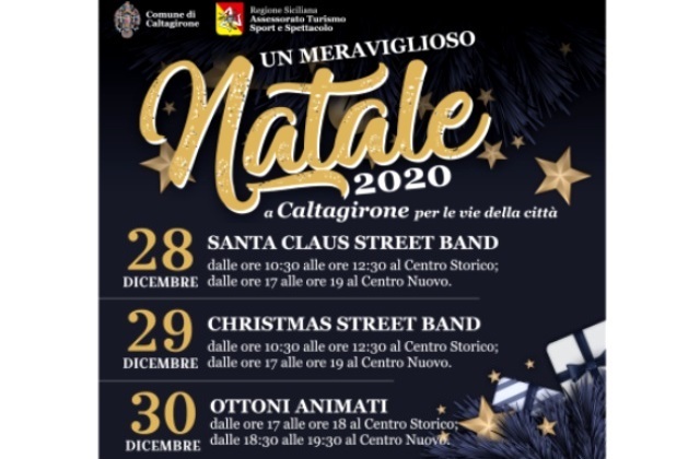 Si conclude oggi “Un meraviglioso Natale”: musica itinerante per le vie di Caltagirone